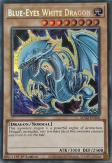 Blue-Eyes White Dragon, Yu-Gi-Oh! secret rare