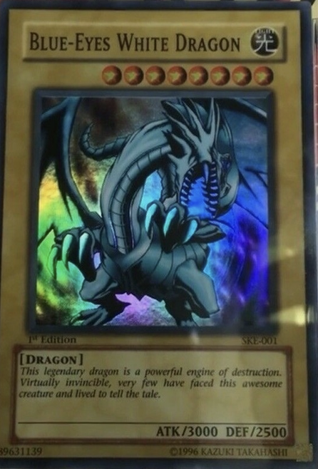 Blue-Eyes White Dragon, Legend of Blue Eyes White Dragon 2002, target grade PSA 9